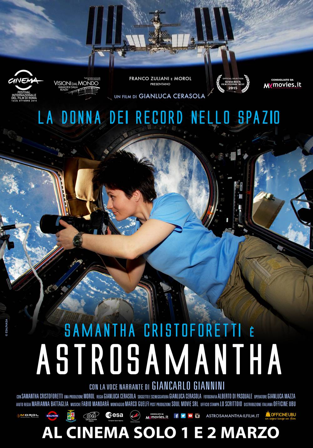 Astrosamantha – la donna dei record nello spazio