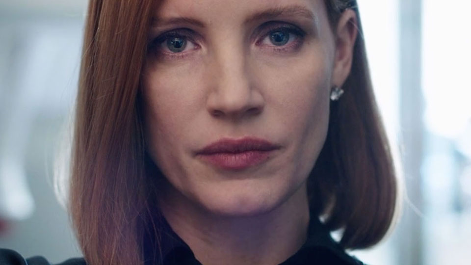 Jessica Chastain in Miss Sloane