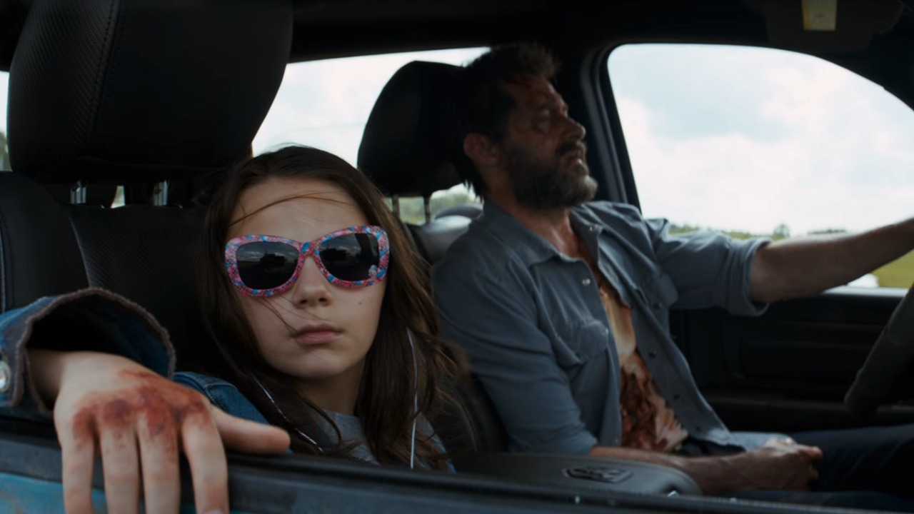 Dafne Keen e Hugh Jackman