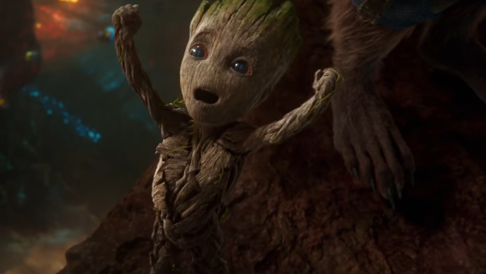 Baby Groot in Guardiani della Galassia Vol. 2