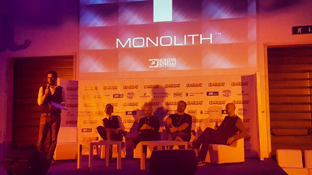 Monolith al Napoli COMICON 2017