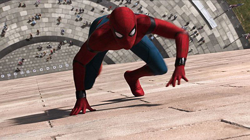 Tom Holland è l'Uomo Ragno inSpider-Man: Homecoming