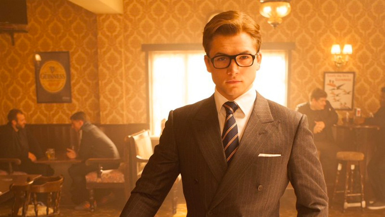 Taron Egerton in Kingsman - Il cerchio d'oro