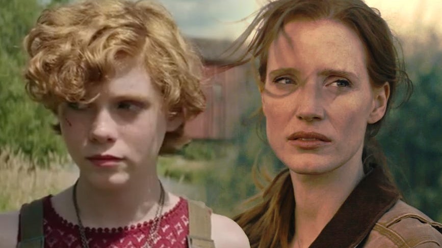 Sophia Lills e Jessica Chastain / IT