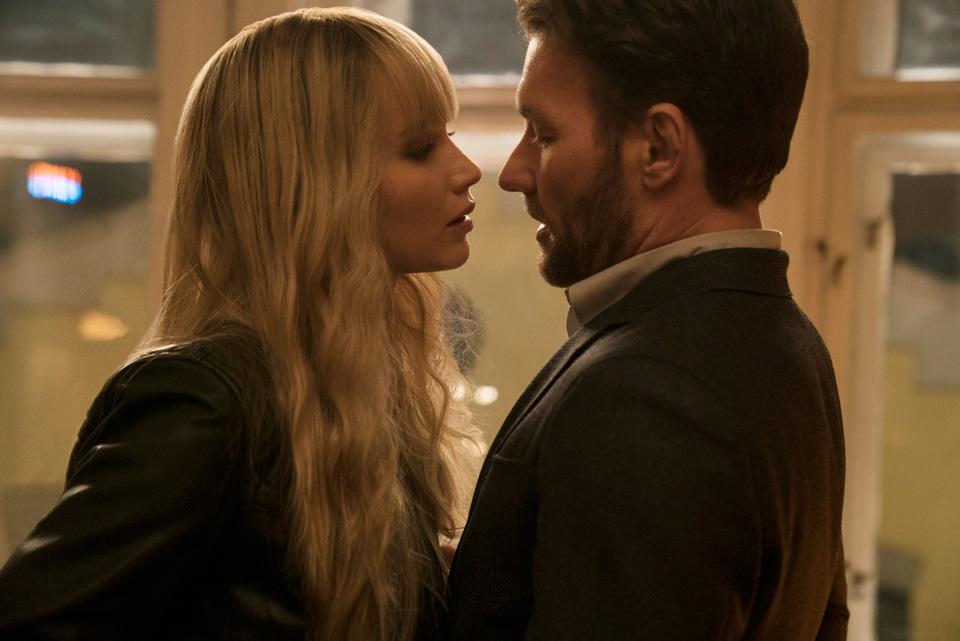 Jennifer Lawrence e Joel Edgerton in Red Sparrow