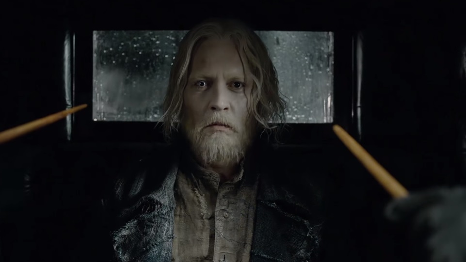 Animali fantastici: I Crimini di Grindelwald, Johnny Depp