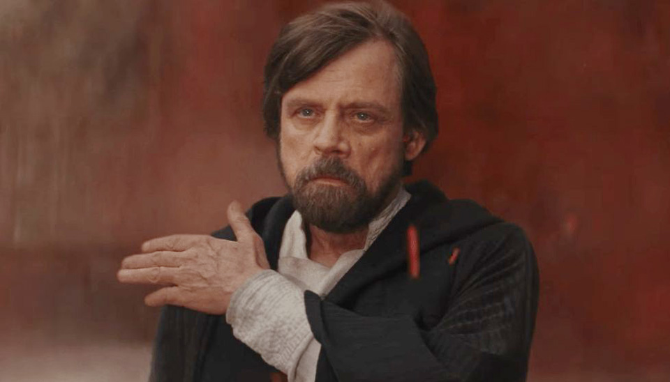 Mark Hamill in Star wars gli ultimi Jedi