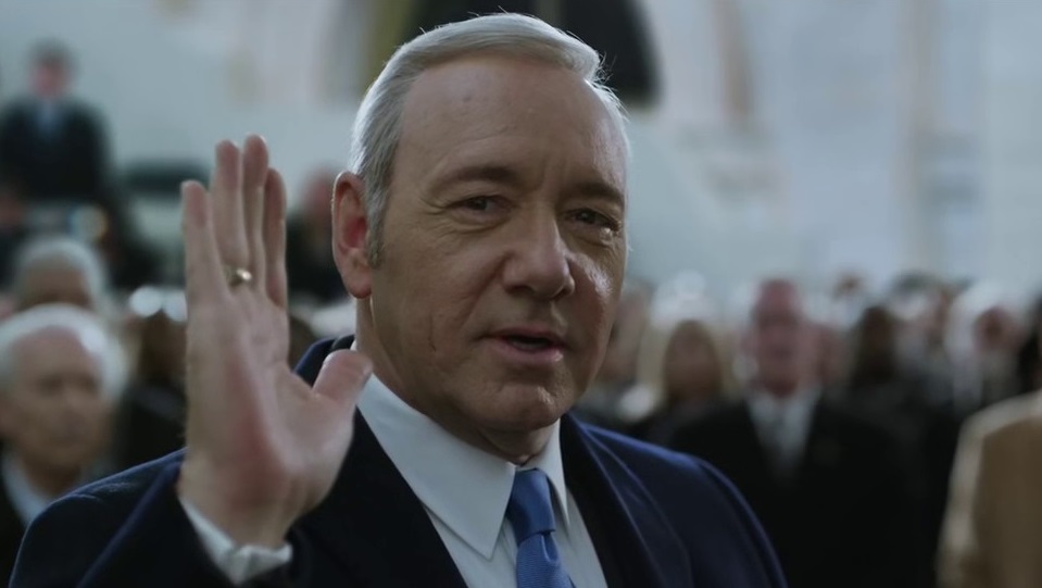 Kevin Spacey in House of Cards