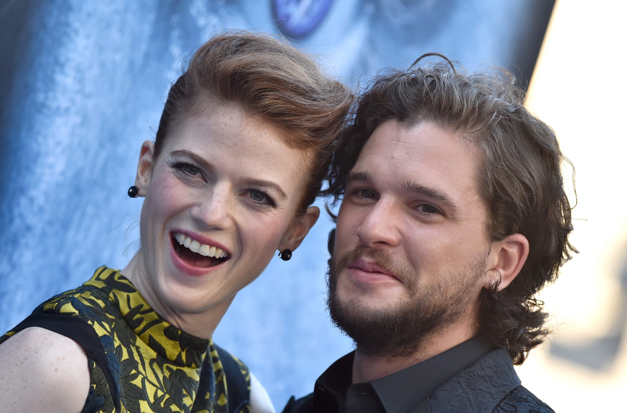 Jon Snow e Rose Leslie alla premiere di Game of Thrones