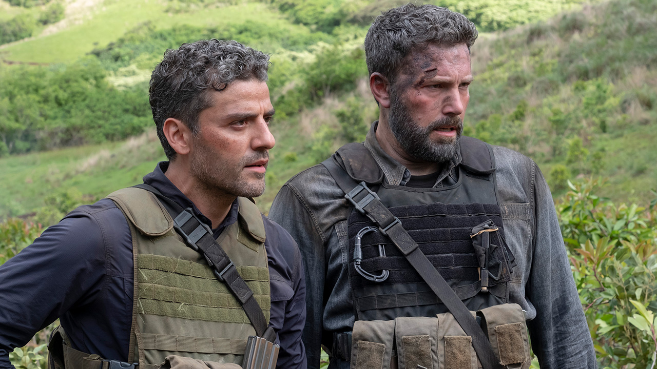 Oscar Isaac e Ben Affleck in Triple Frontier