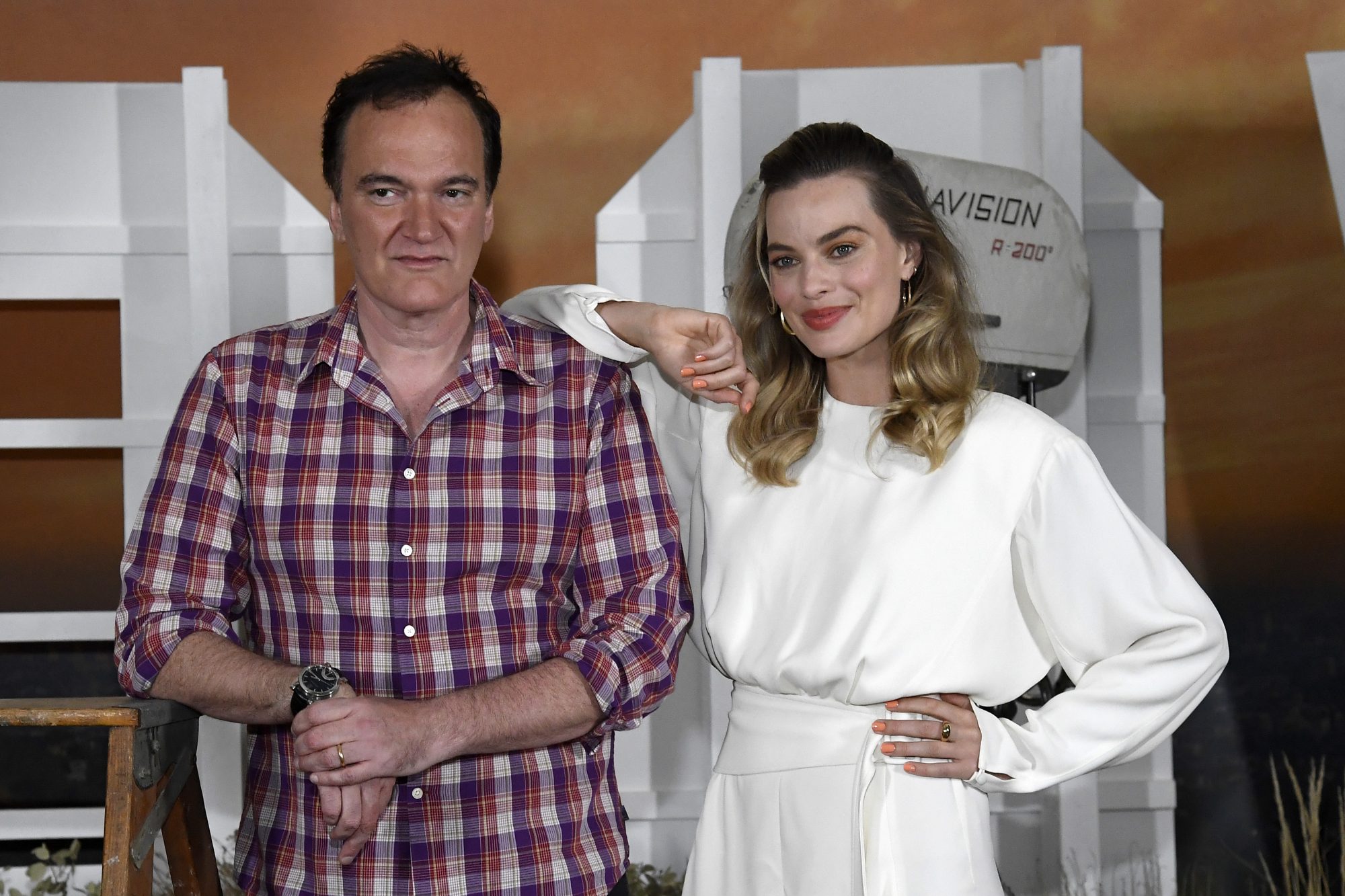 Quentin Tarantino e Margot Robbie