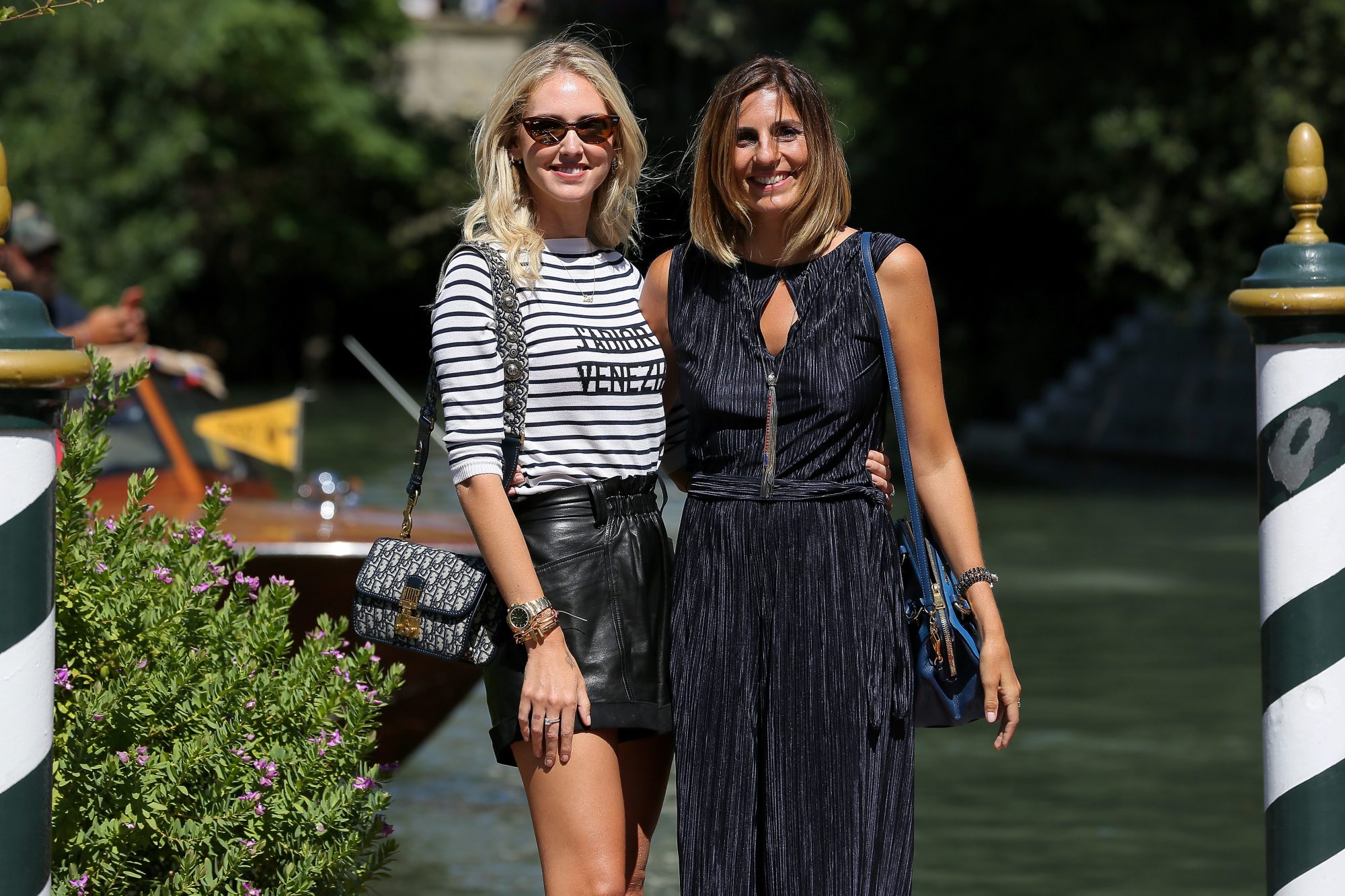 Chiara Ferragni ed Elisa Amoruso a Venezia 76