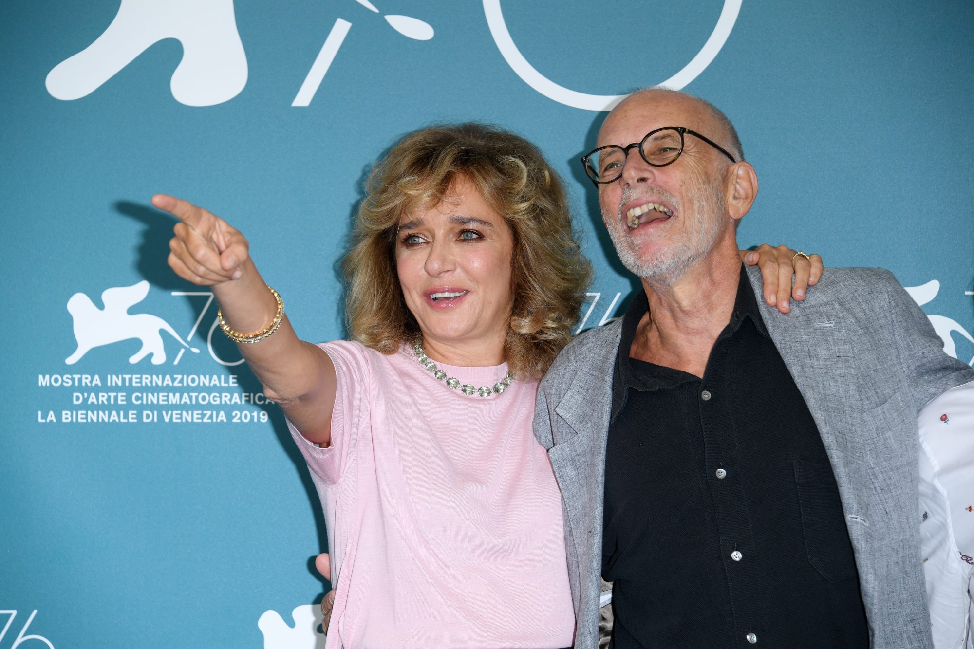 Gabriele Salvatores e Valeria Golino a Venezia 76