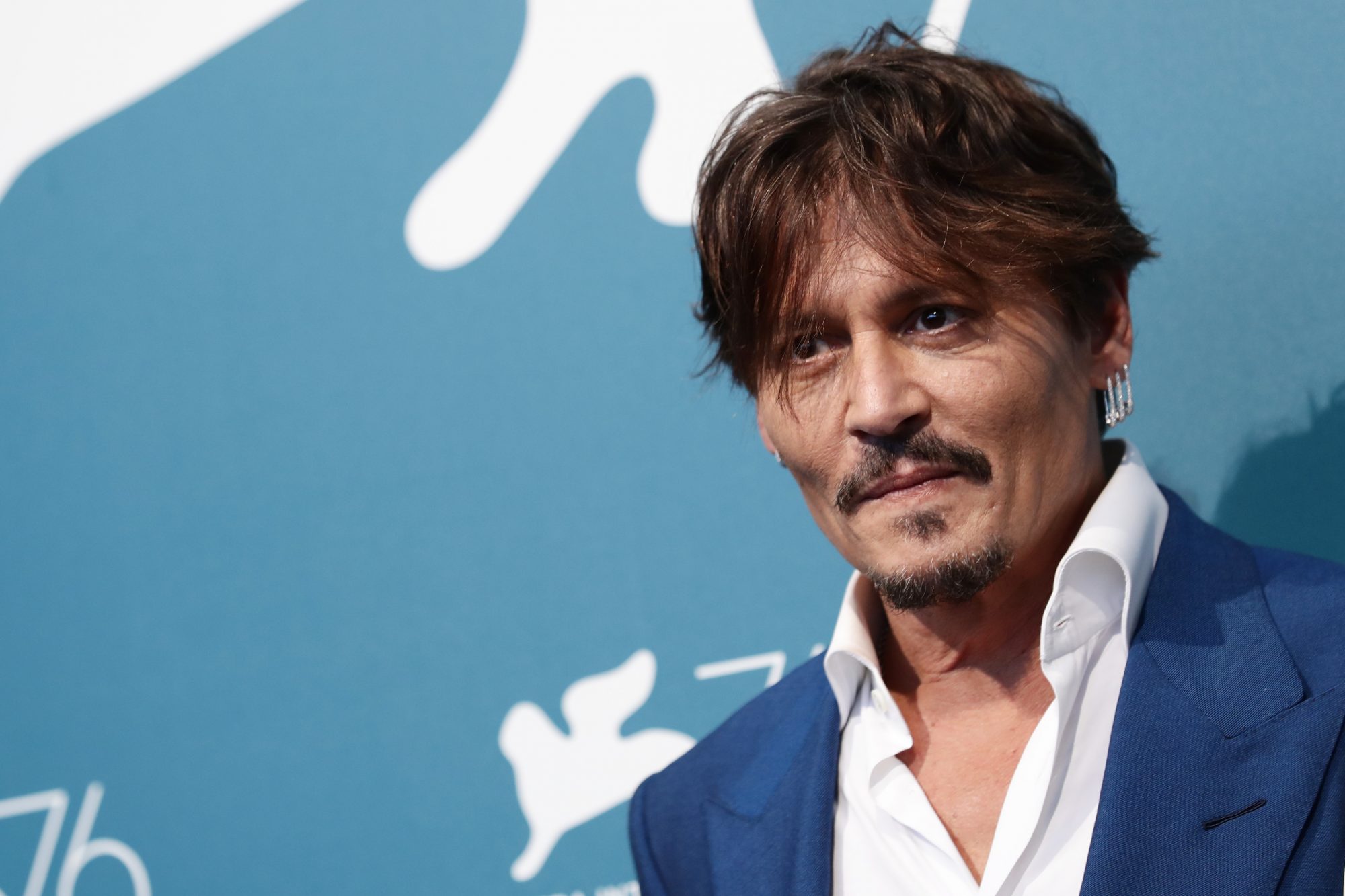 Johnny Depp a Venezia 76