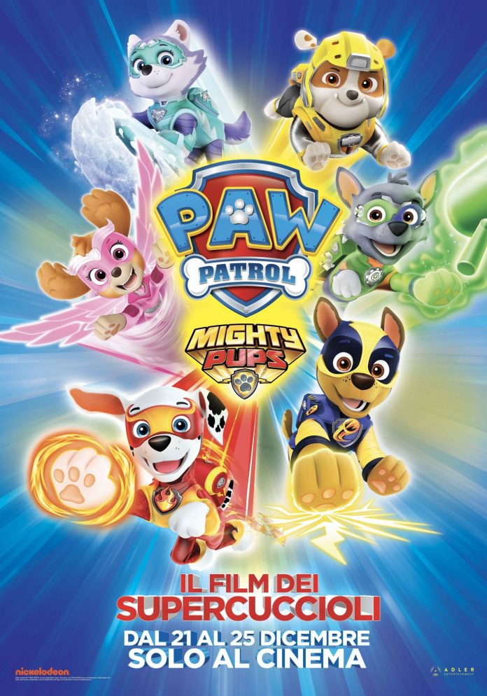 Paw Patrol Mighty Pups – Il film dei supercuccioli