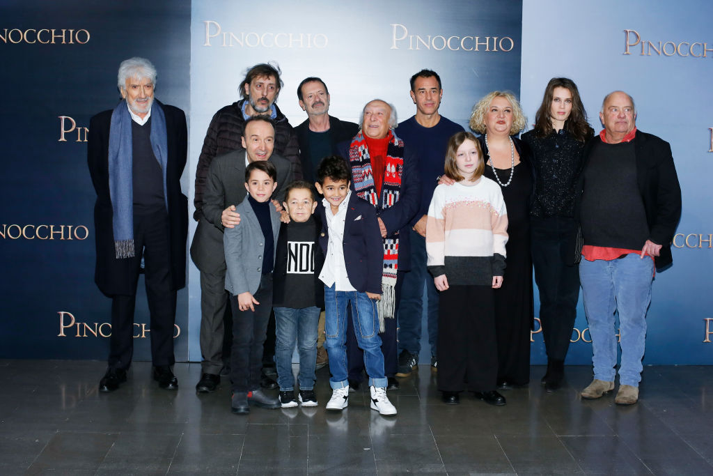 Pinocchio 2019 cast