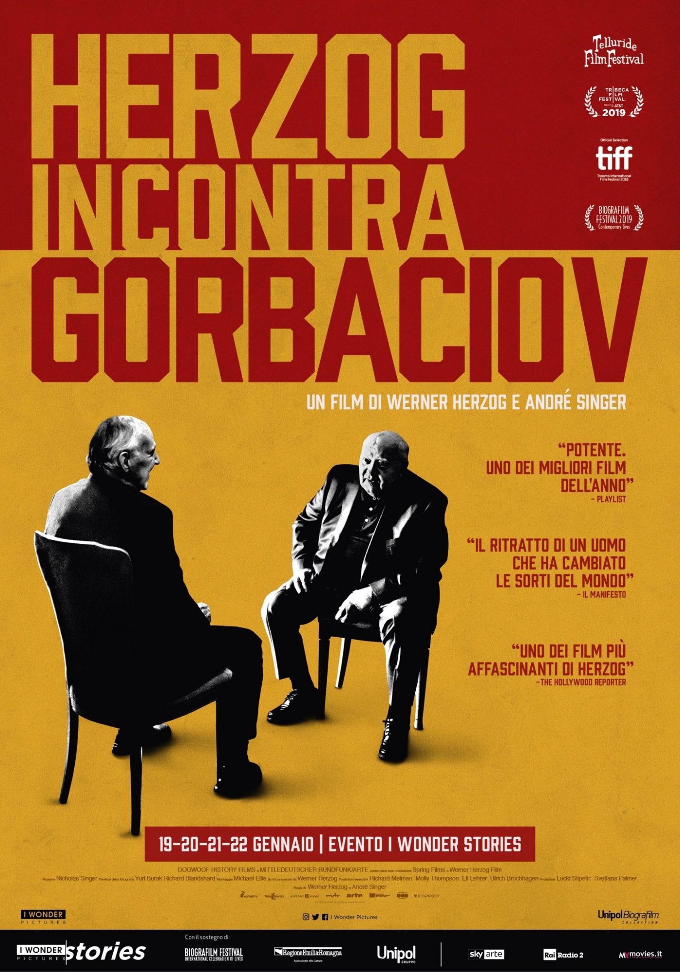 Herzog incontra Gorbaciov