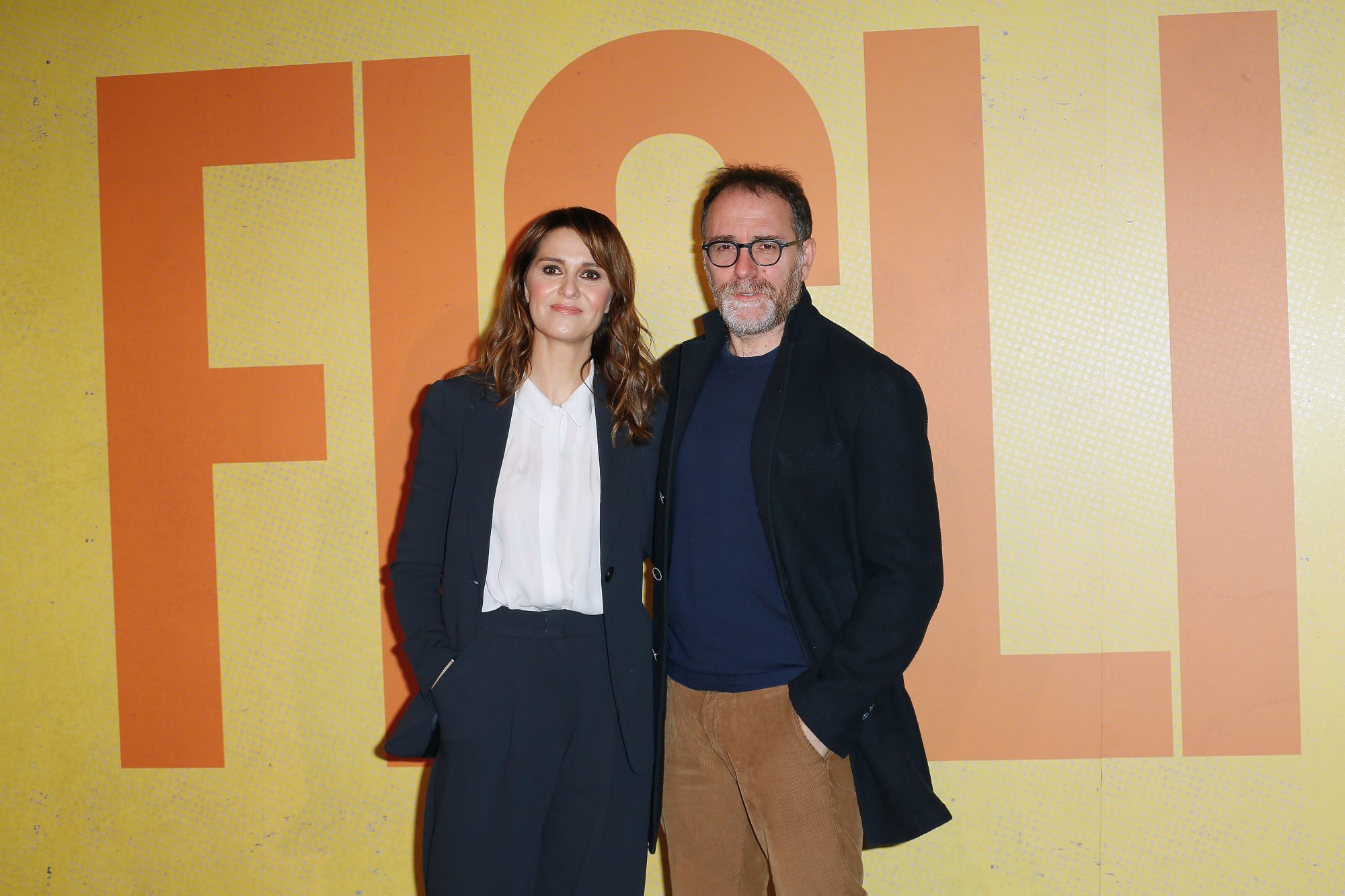 Valerio Mastandrea e Paola Cortellesi al photocall di Figli