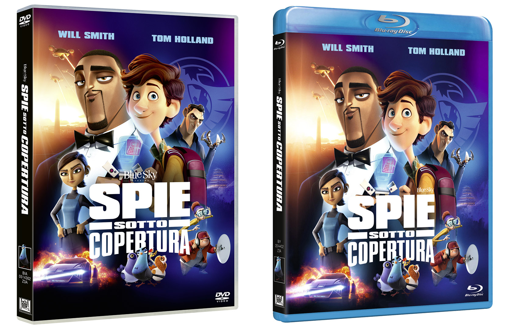 spie sotto copertura dvd e blu ray