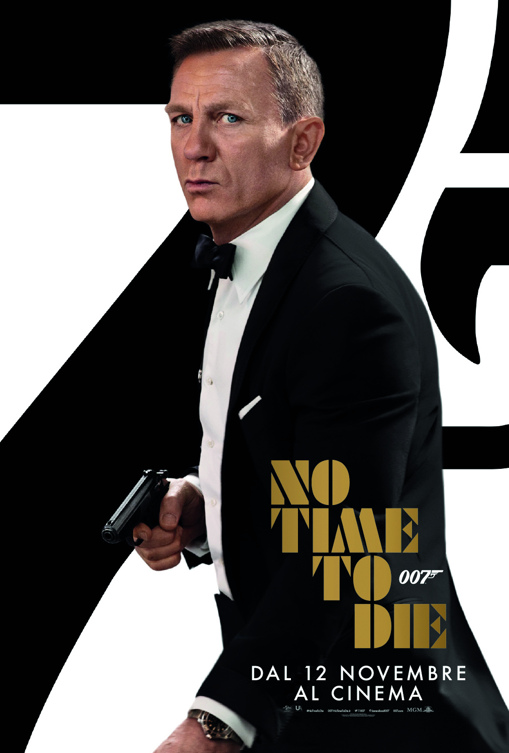 No time to die poster data di uscita