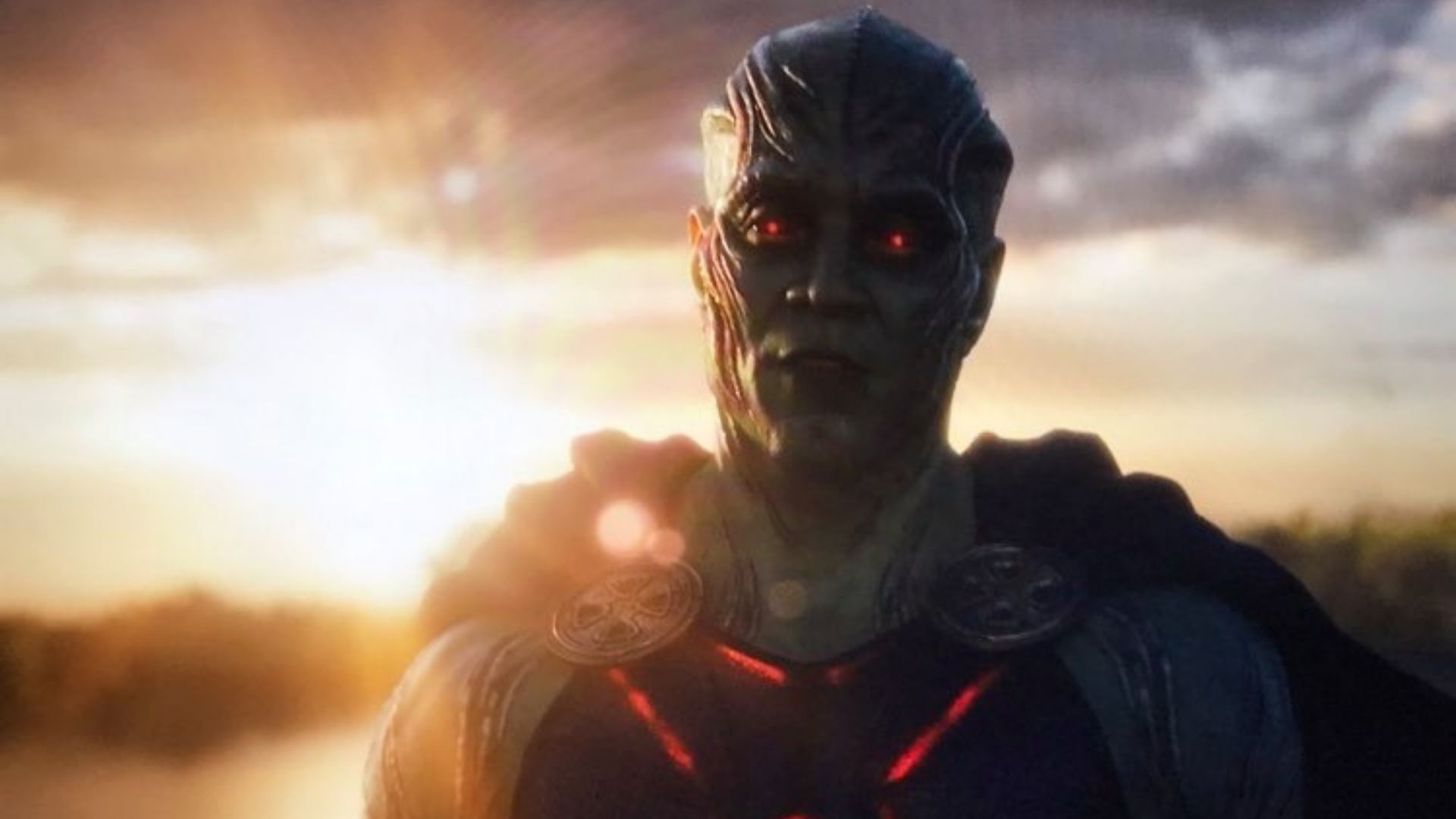 martian manhunter in zack snyder's justice league