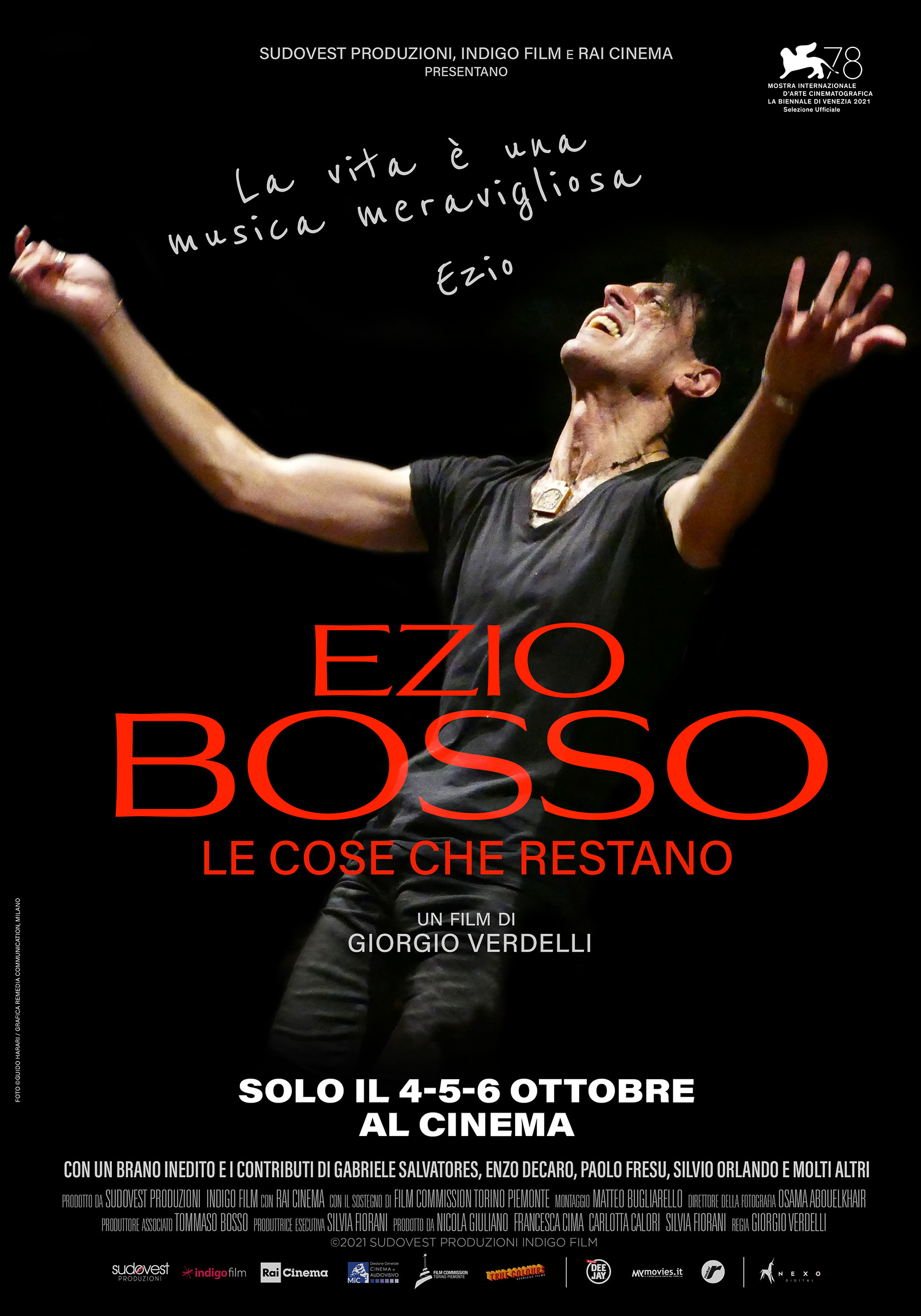 Ezio Bosso. Le cose che restano