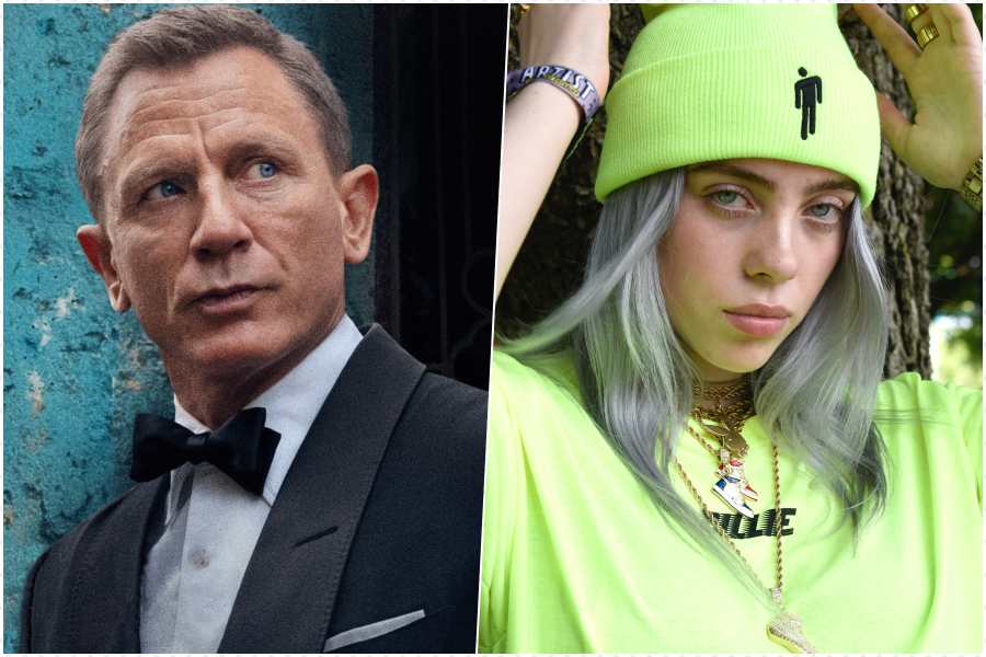 Daniel Craig Billie Eilish