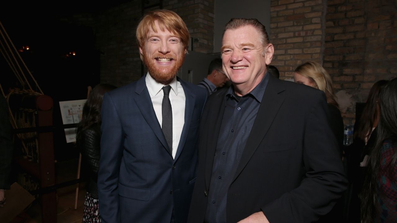 Figli Brendan and Domhnall Gleeson