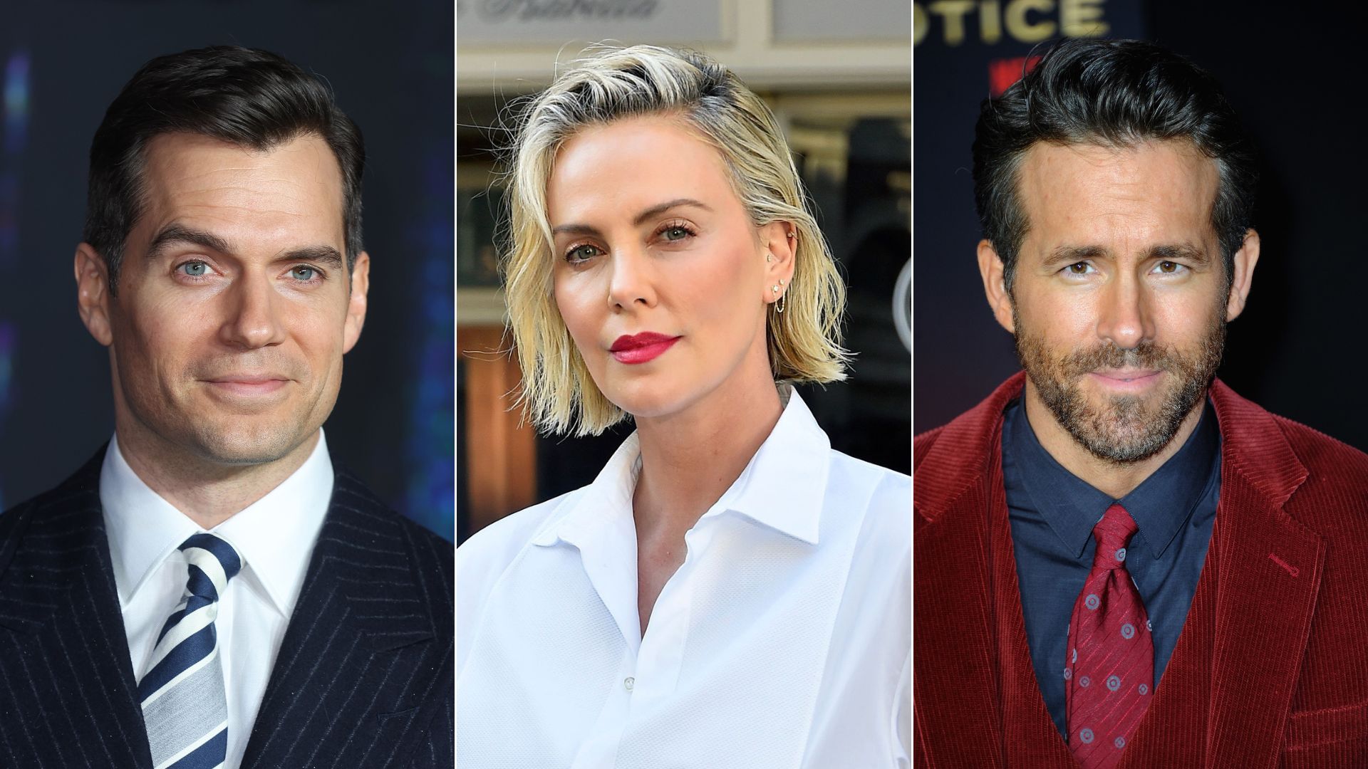 henry cavill, charlize theron