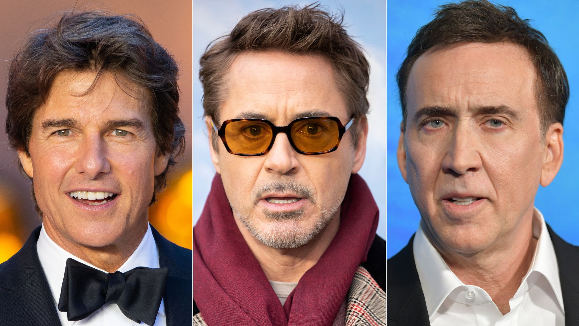 Tom Cruise Robert Downey Jr. Nicolas Cage