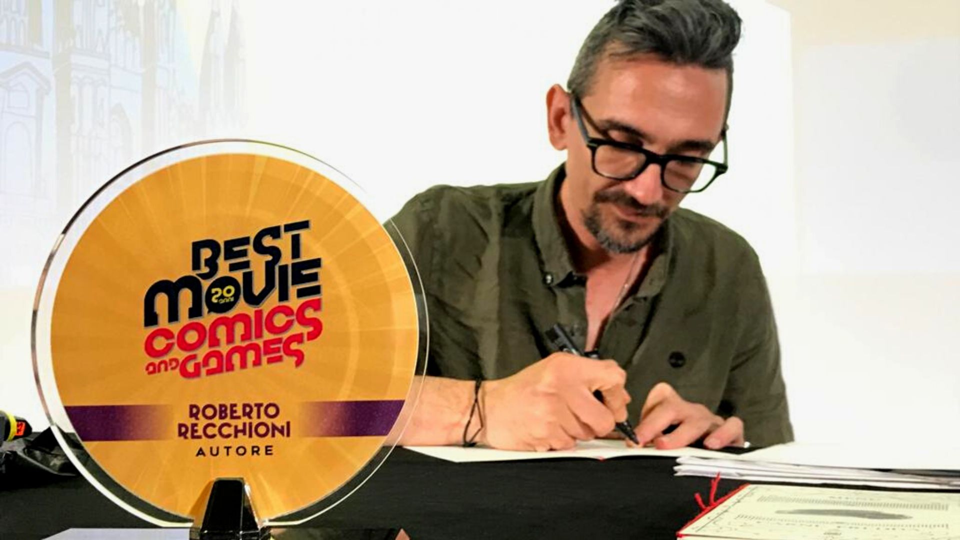 Roberto Recchioni Best Movie Comics and Games