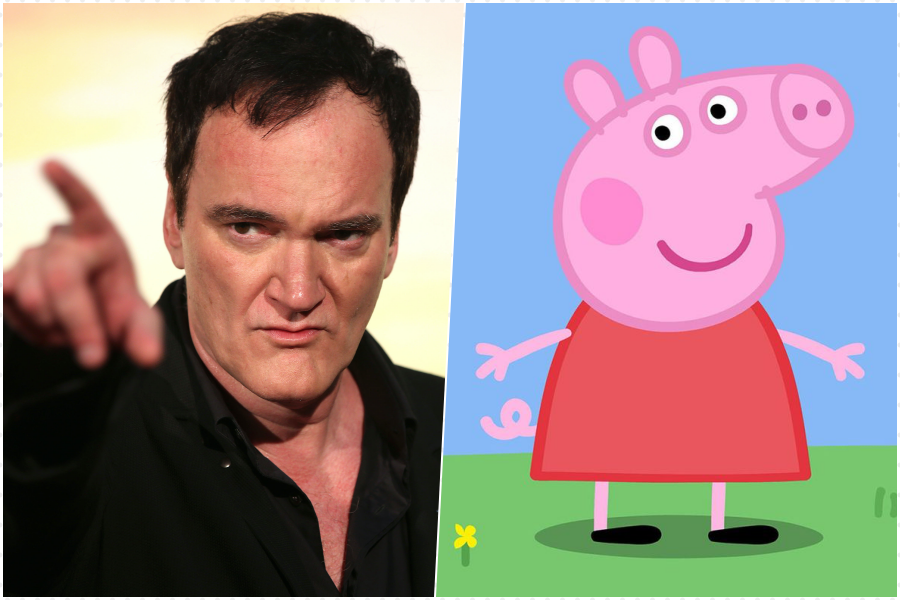 Quentin Tarantino Peppa Pig